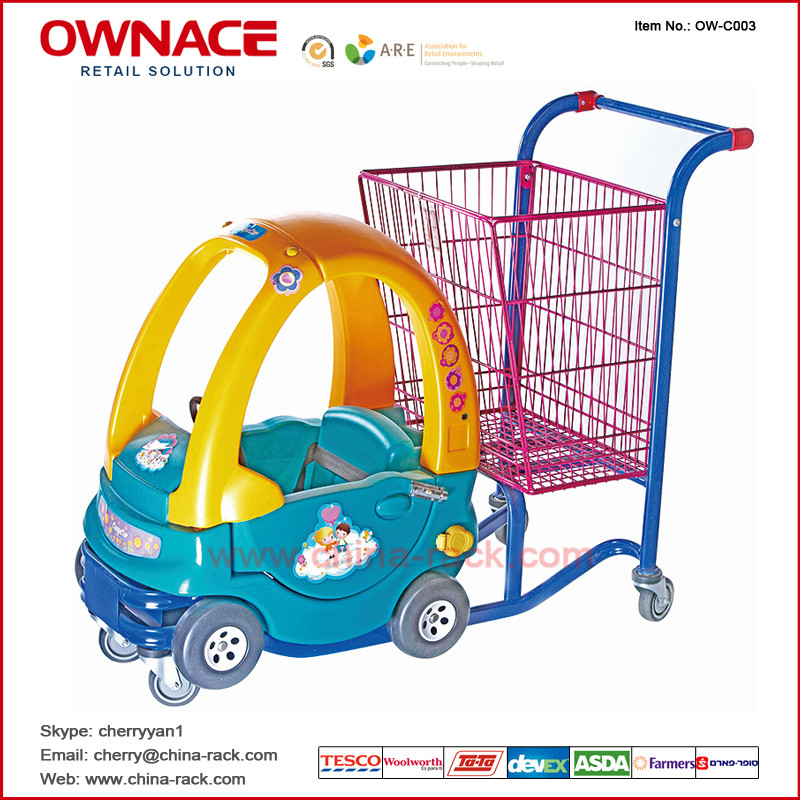 OWC003 Supermarket Shopping Basket Buggy Trolley/Cart for Children